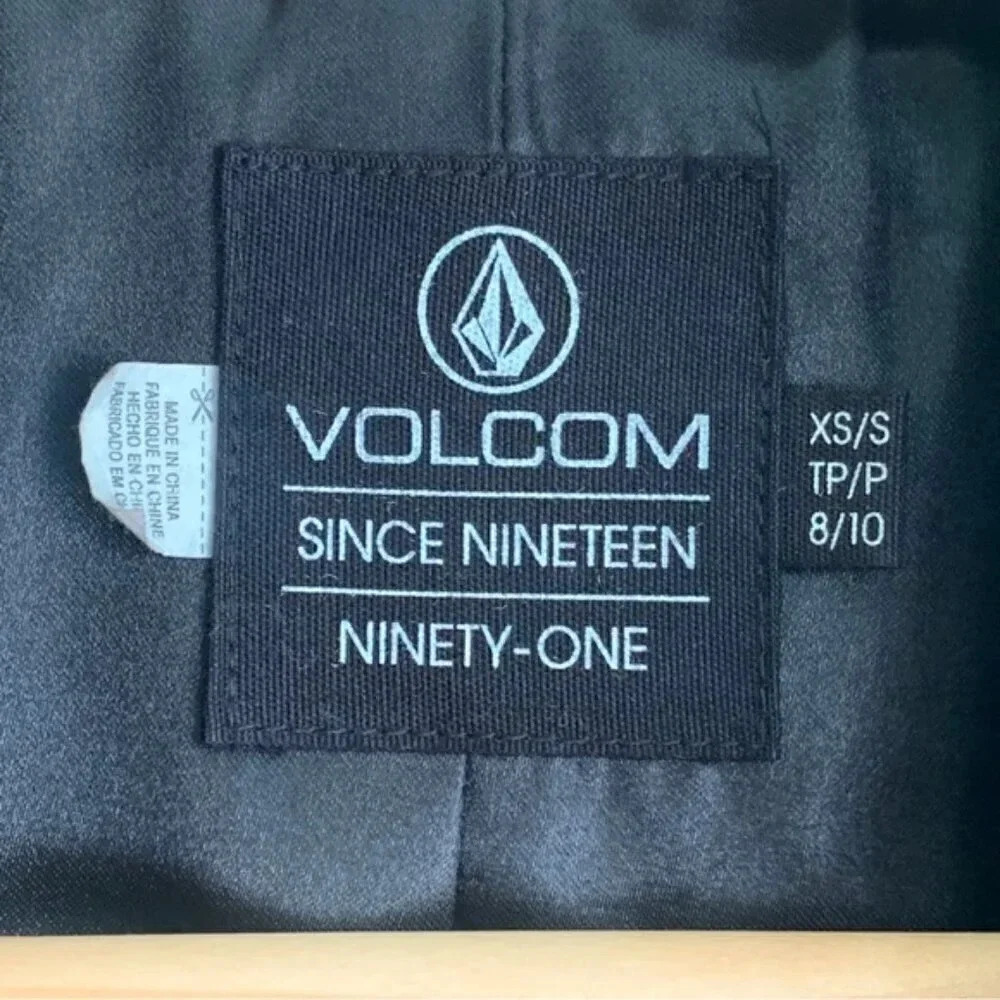 Volcom Pea Coat Jacket - Picture 7 of 8